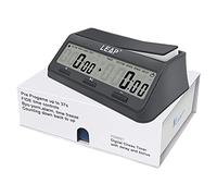LEAP Horloge d'échecs 9921 Programme mis à jour Byo-yomi Delay Bonus avec grand écran