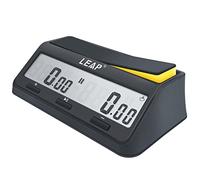 LEAP Horloge d'échecs Chronomètre numérique Étendu pour le jeu et le chronomètre d'échecs avec bonus et délai de décompte de rebours et alarme