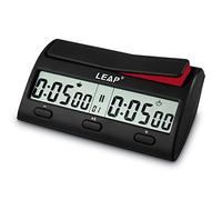 LEAP Horloge d'échecs numérique avancée avec 7 types de 38 modes de minuterie, y compris compte à rebours à une ou plusieurs périodes, mouvements restreints ou fonctions de temps