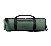 LEAP Sac d'échecs uniquement pour jeux d'échecs, sac de transport pratique avec quatre parties de rangement pour échiquier enroulable, pièces d'échecs, horloge d'échecs, étui de transport pour jeux