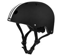 LeapBeast Casque Trotinette Adulte Enfants Casque, Velo Homme Femmes Anti-Choc Protection pour Multi-Sport Cyclisme Skate Roller Trottinette Skateboard (Noir et Blanc, M)