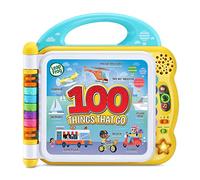 LeapFrog 100 Things That Go, Livre pour bébé et Tout-Petit, Livre de Jeu éducatif et interactif bilingue, Cadeau pour Enfants d'âge préscolaire âgés de 18, 24, 36 Mois et Plus, Version Anglaise