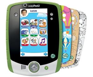 LeapFrog - 81407 - Jeu Educatif Electronique - Tablette Tactile Leappad 2+ Personnalisable - Vert