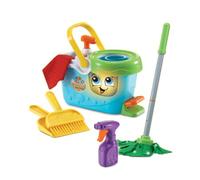 LeapFrog Clean Sweep Mop & Bucket | Ensemble de Jeu interactif avec Son et Musique | Convient pour garçons et Filles de 2 à 5 Ans