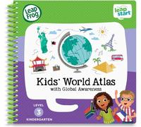 LeapFrog LeapStart Livre d'activités pour l'école primaire : Atlas du monde pour enfants avec sensibilisation mondiale