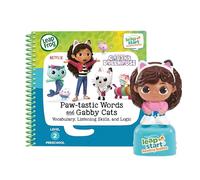 LeapFrog Leapstart Reading Buddies : Mots « Paw-Tastic » et Chats Gabby Cats, Livre de Maison de poupée Gabby, éducatif et interactif, Compatible avec Les systèmes LeapStart, pour Enfants de 3, 4, 5