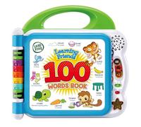 Leapfrog Learning Friends Livre de bébé de 100 Mots | Jouet éducatif et interactif bilingue | Livre pré-Scolaire pour garçons et Filles de 1, 2, 3, 4 Ans et Plus, Version Anglaise