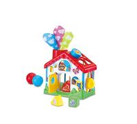LeapFrog Maison de découverte 4 en 1, jouet d'apprentissage précoce pour enfants d'âge préscolaire et tout-petit, couleurs, formes, exploration sensorielle, motricité fine, 6, 12, 18 mois et plus