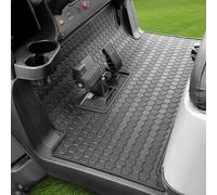LEAPGOMAX Club Car Precedent Tapis de Sol de Rechange pour voiturette de Golf à Couverture complète pour Precedent (2004-2023)/à partir et Tempo (2017-2023)/Villager & V4L (2019-2023) - Bordure Noire