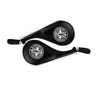 Leapiture 2 Packs de Coups de Pied Taekwondo Taekwondo Kick Target Target Racket Double Strike Tads adaptés aux Combats et aux Pads de grève de la Formation en karaté (Noir)