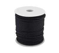 Leapiture 50M Ligne Moulinet Chasse sous-Marine 2mm Bobine De Ligne Fusil Chasse sous-Marine Fil Moulinet Chasse sous-Marine pour Attraper Gros Poissons à L'extérieur(Noir) Tresse de Peche