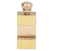 Leapiture Brass Scribe en acier Règle de positionnement Limite Bloc en acier Règle Limite Bloc Bloc de travail du bois Ligneur de scripteur pour marquage d'angle précis