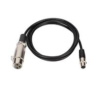 Leapiture Câble microphone XLR femelle vers mini XLR femelle pour casque AKG K240 K240S K240MK II K141 pour casque professionnel AKG K240 K240S K240MK II K141