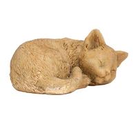 Leapiture Cat Memory Stone Pet Grave Marker Pet Memorial Rock Pet Pet Remembrance Stone Pet Memorial Statue pour Animaux de Compagnie perdus (Style 2)