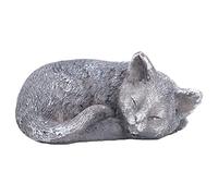 Leapiture Cat Memory Stone Pet Grave Marker Pet Memorial Rock Pet Pet Remembrance Stone Pet Memorial Statue pour Animaux de Compagnie perdus (Style 1)