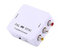 Leapiture Convertisseur PAL NTSC SECAM vers NTSC Convertisseur De Système Vidéo PAL Mini Convertisseur Bidirectionnel Adaptateur De Commutation HD 1080P TV pour électronique