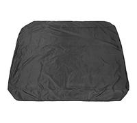 Leapiture Couverture de Remplacement d'auvent pivotant, Meubles de siège supérieur de Porche pour Cour extérieure, Patio, Chaise hamac de Jardin (Noire)