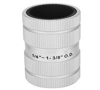 Leapiture Ébavureur de tube extérieur intérieur Chanfreineur de tuyau en acier inoxydable portatif Outil de chanfreinage de tuyau d'alésoir de finition d'extrémité de tuyau pour le