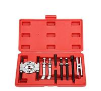 Leapiture Ensemble D'extracteur de Séparateur de Roulement 9 Pièces Ensemble D'extracteur de Séparateur de Roulement Kit D'outils de Retrait de Roulement Portable Séparateur de Roulement en Métal