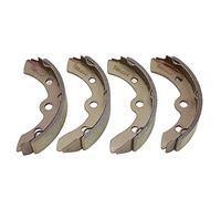 Leapiture Kit de sabots de frein 101823201 Lot de 4 sabots de frein 101823201 Remplacement avant arrière pour Club Car DS Precedent 1995-Up
