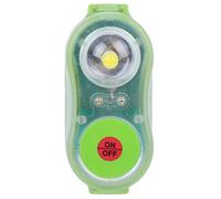 Leapiture Lampe De Sécurité pour Gilet De Sauvetage Lampe LED Marine Auto-éclairante pour Sauvetage Nocturne en Mer, Lampe LED De Sécurité Aquatique pour Extérieur Safrty(Vert)