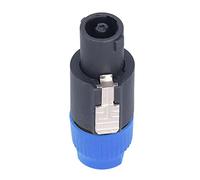 Leapiture Lot de 4 connecteurs audio pour haut-parleur Neutrik Speakon NL2FC, NL4FC, NL4FX, NLT4X (Bleu)