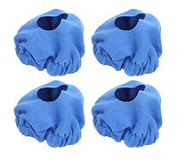 Leapiture Lot de 4 protections nasales universelles, protection du visage, housse en tissu, accessoire pour appareil respiratoire. Convient à toutes les marques de masques respiratoires.