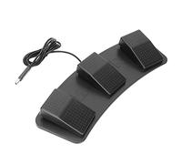 Leapiture Pédale de commutateur à Triple Pied, Interrupteur de Pied mécanique Multifonctionnel USB | pédale 3 | Programme à Trois clés Footswitch | Clavier d'ordinateur personnalisé pour Jouer