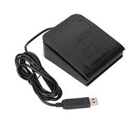 Leapiture Pédale de Commutation au Pied USB, pédale de Transcription, contrôleur MIDI, pédale de Commutation au Pied Ergonomique pour Instrument Photobooth Zoom