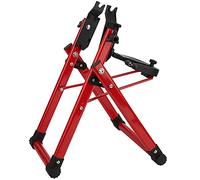 Leapiture Support De Calage Roue Vélo Maintenance la Roue Support De Calage De Roue De Vélo Support De Calage De Roue en Alliage D'aluminium Support De Calage De Roue Outil De Réparation De Vélo