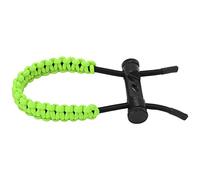 Leapiture Tir à l'arc Arc à poulies élingue de Poignet Corde tressée dragonne Accessoire de Chasse Cible réglable pour entraînement ciblage Pratique Exercice Chasse tir(Vert)