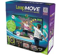 LeapMove Console TV interactive pour enfants de 4 à 11 ans, 25 jeux éducatifs inclus, capteur de mouvement sans contrôleur, apprentissage avec mouvement, langue italienne, câbles inclus