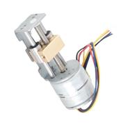 Leapure nema 09 20 moteur pas à pas mini-curseur linéaire Vis à vis de noix de contre-noix moteurs poussé moteurs robustes pour un petit curseur Mesure de 20 mm