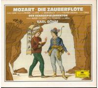 Mozart – La Flûte enchantée / Le Directeur de théâtre – Coffret 3 CD – Deutsche Grammophon