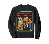Learn About Electricity Sarcastic Retro Funny Adult Humor Sweatshirt
