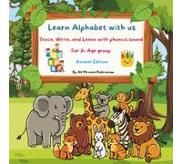 Learn Alphabet with us: Trace, Write, and Learn with phonics sound