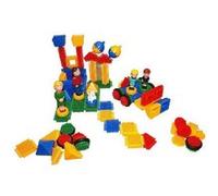 Learn and Play Bristle Blocks Set (85-Piece) G