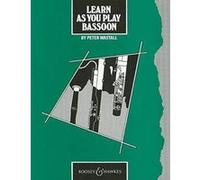 Learn as You Play Bassoon: Tutor Book (Learn as You Play Series) - [Version Originale] Inconnu (Auteur)