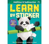 Learn by Sticker Addition and Subtraction by Workman Publishing Workman Publishing (Auteur)