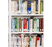 Learn German: Collection of ten thousand German words