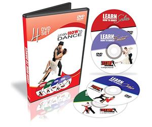 Learn How to Dance - Salsa, Tango, Foxtrot & Cha Cha - 4 DVD Set