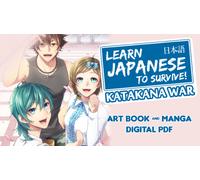 Learn Japanese To Survive! Katakana War - Manga + Art Book (DLC)