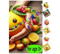 Learn & Laugh While You Color with Crayons the Juicy Fruits - Coloring Book for Kids: Fruit Fun! A Juicy Coloring Adventure