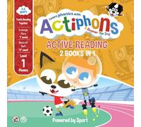 Learn Phonics with Boomer the Dog and his Actiphons friends: 'f' & 'ff' sound reading book: Level 1 Phonics | Active Reading adventures for ages 4-5 | Two energetic stories in one book | Port Vale FC
