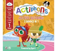 Learn Phonics with Boomer the Dog and his Actiphons friends: 's' & 'a' sound reading book: Level 1 Phonics | Active Reading adventures for ages 4-5 | Two energetic stories in one book | Port Vale FC