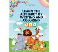 Learn the alphabet by writing and coloring: This fun alphabet coloring book is perfect for kids aged 3 and up. It helps them learn letters by coloring ... and supporting language development.