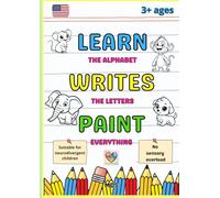 Learn the alphabet, review the lessons, paint the animals and learn the names of your favorite animals (Coloring book kids): Divergent minds (3+ ... and fun -Excellent for fine motor skills