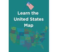 Learn the United States Map: Educational Coloring Pages with State-by-state maps for elementary students grade 4 & 5