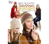 Learn To Crochet Top-Down Beanies