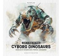 Learn to Draw and Shade Cyborg Dinosaurs: Realistic Scientific Pencil Drawing